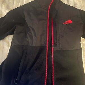 The North Face Black and pink Jacket